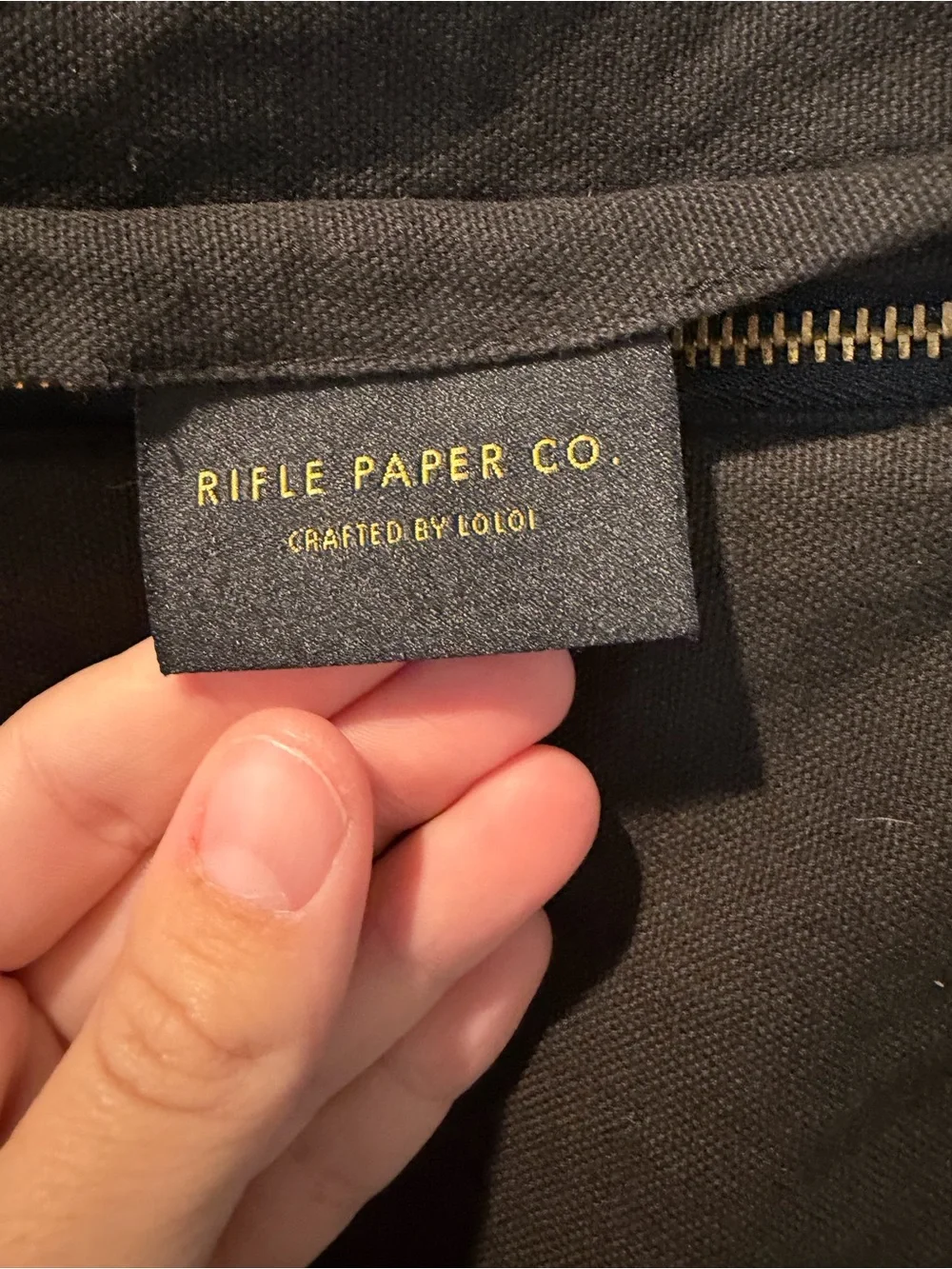 RIFLE PAPER CO. KYOTO GARDEN EMBROIDERED CUSHION COVER 56CM X 56CM
